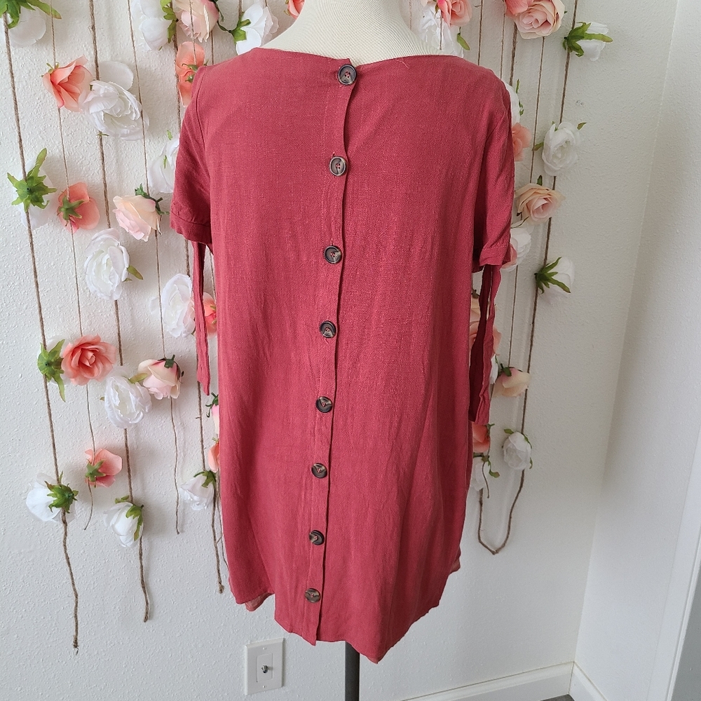 Rust tunic dress - Picture 2 of 3